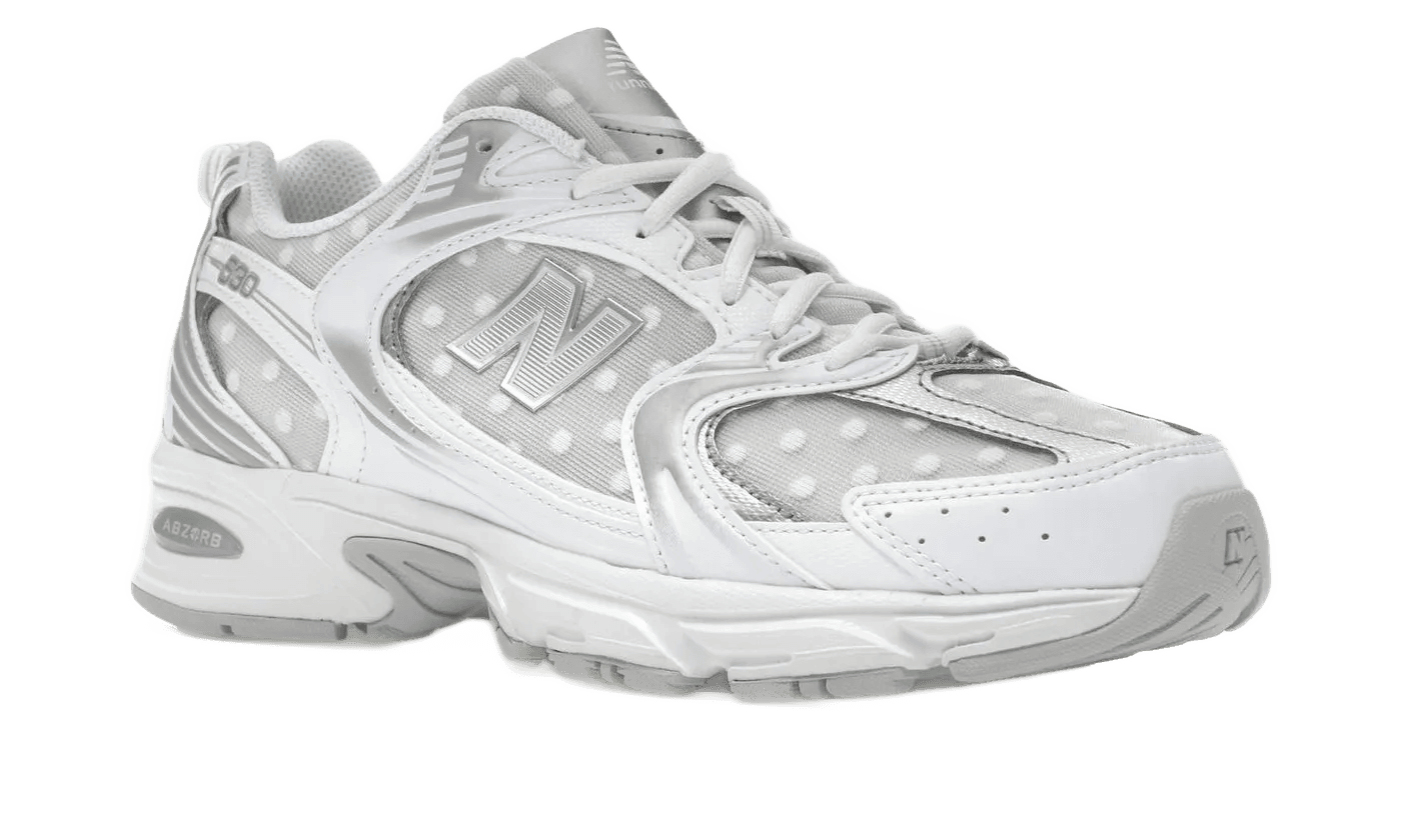 New Balance 530 Silver Metallic Polka Dots - U530HFW