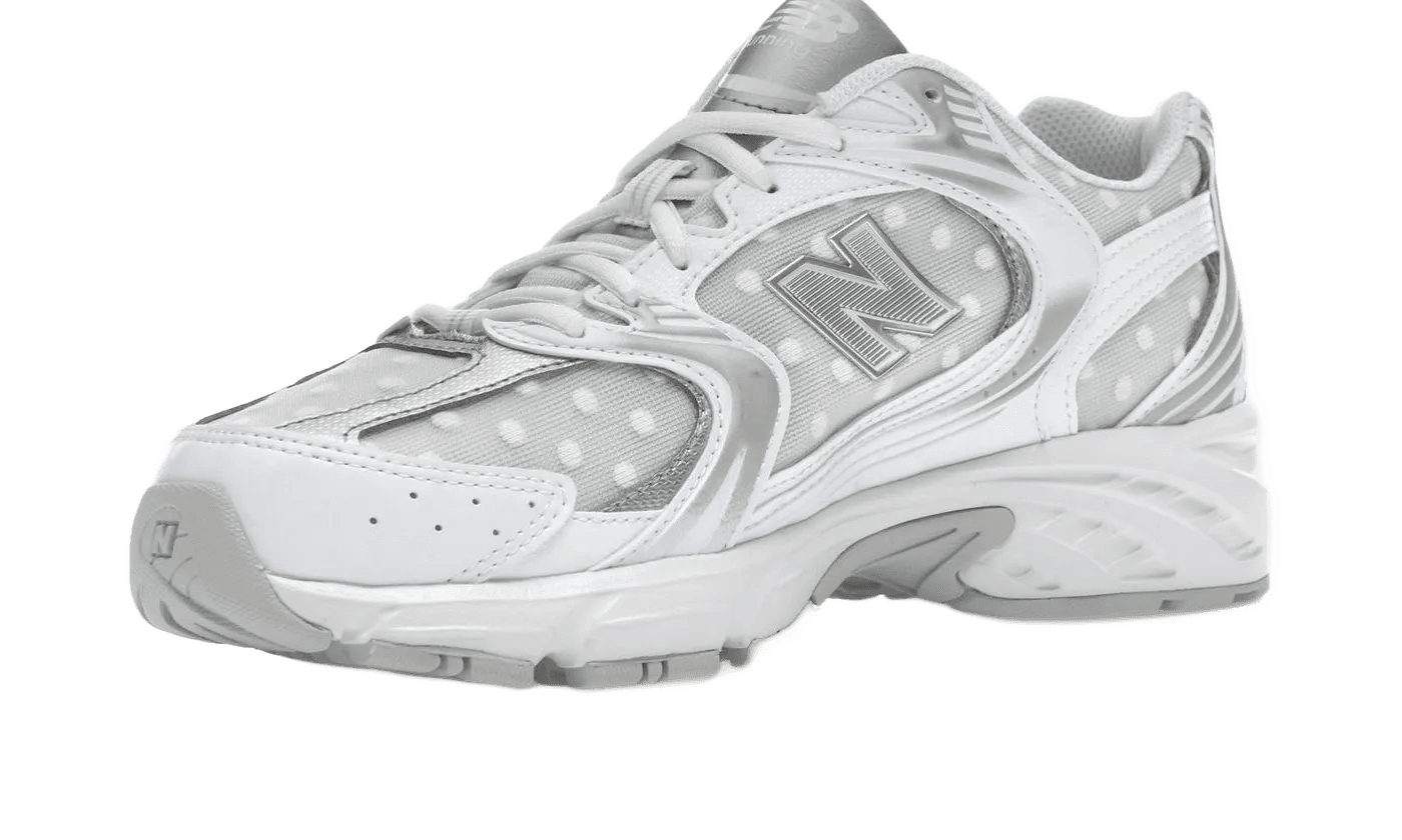 New Balance 530 Silver Metallic Polka Dots - U530HFW