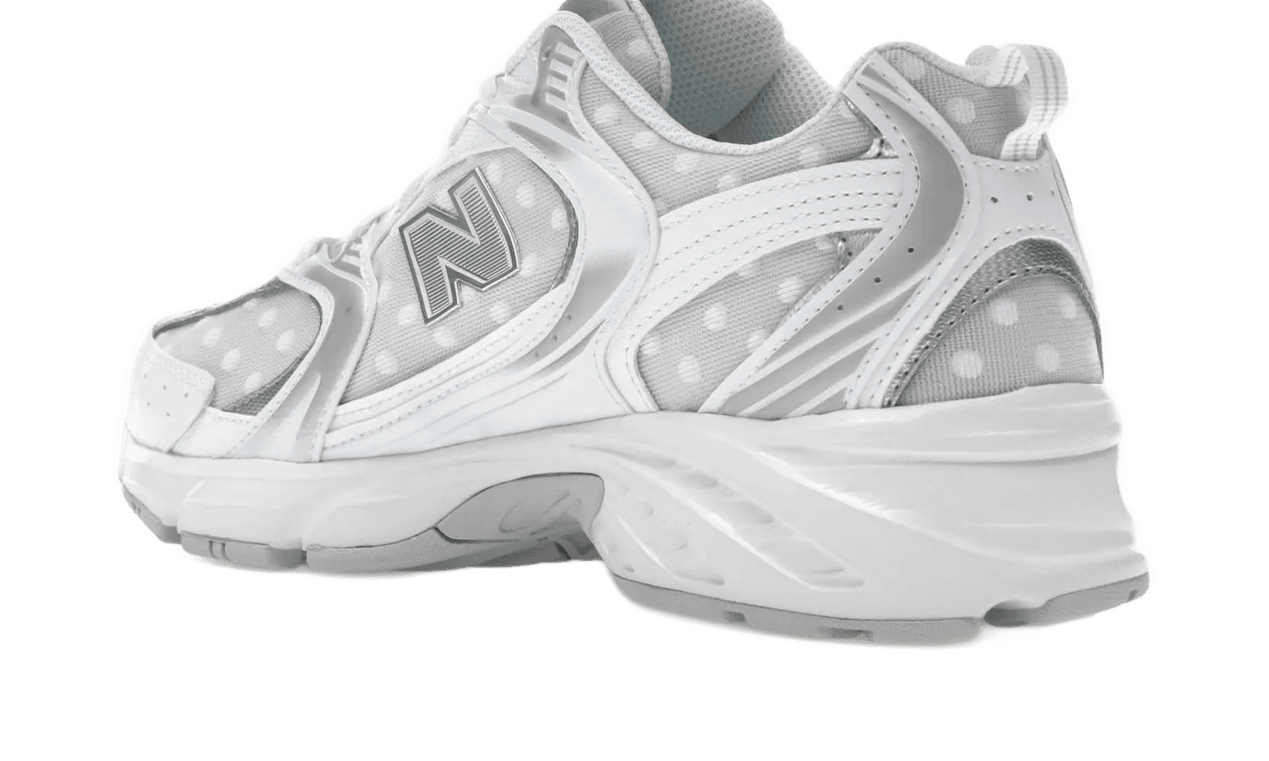 New Balance 530 Silver Metallic Polka Dots - U530HFW