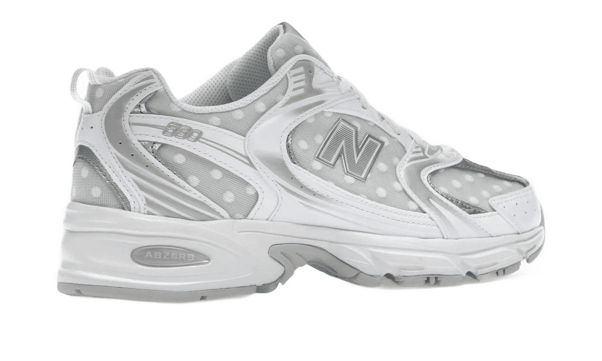 New Balance 530 Silver Metallic Polka Dots - U530HFW