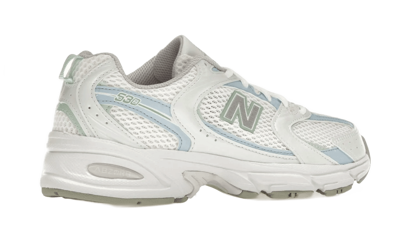 New Balance 530 White, Light Chrome, Blue, Clay, Ash - MR530PC