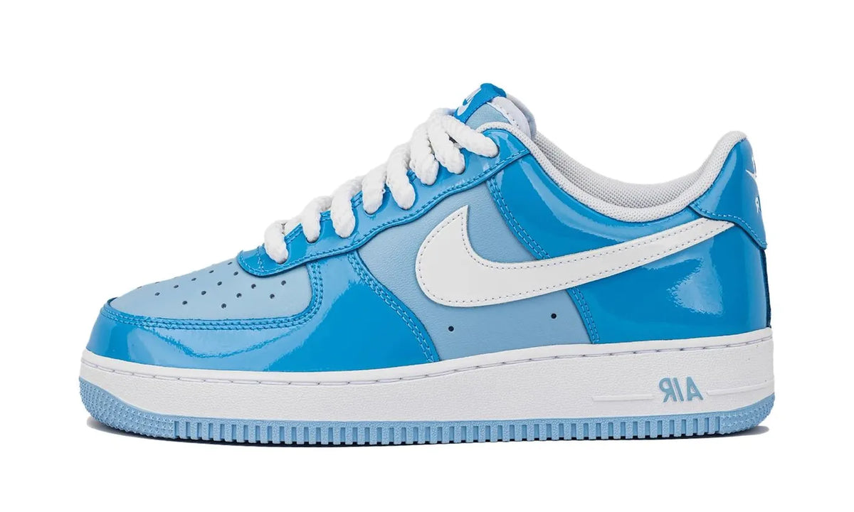 Nike Air Force 1 Low \&07 LV8 Phychic Blue White Patent - HV9405-400
