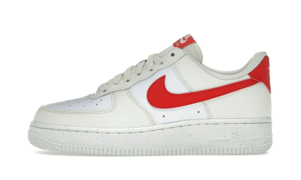 Nike Air Force 1 Low \&07 Next Nature Pale Ivory University Red - DC9486-109