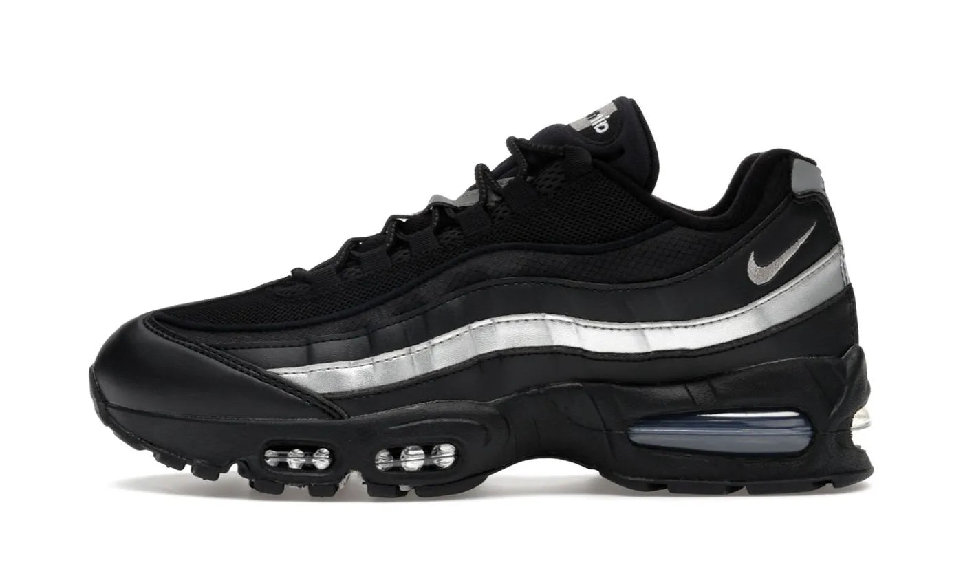 Nike Air Max 95 OG Big Bubble Black White Metallic Silver - IB1667-003