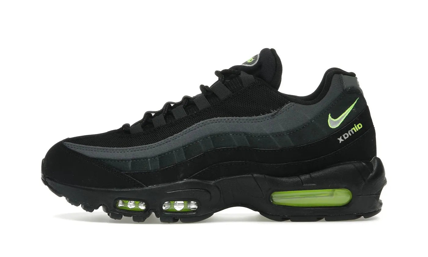 Nike Air Max 95 Retro Logo Black Grey Volt - CV1635-002