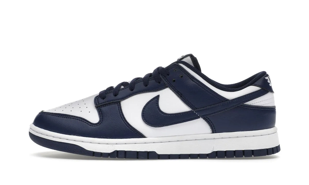 Nike Dunk Low White Midnight Navy - HF5441-107