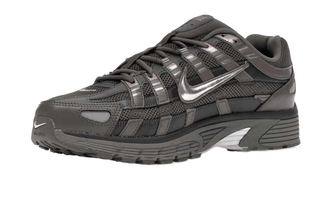 Nike P-6000 Cave Stone Medium Ash Flat Pewter Metallic Silver - CD6404-202