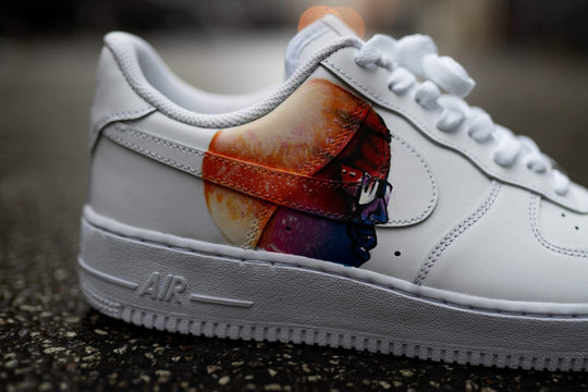 Man On The Moon Custom Sneakers