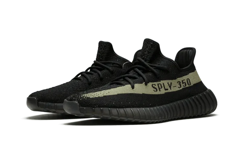 Adidas Yeezy Boost 350 V2 Black Green - BY9611