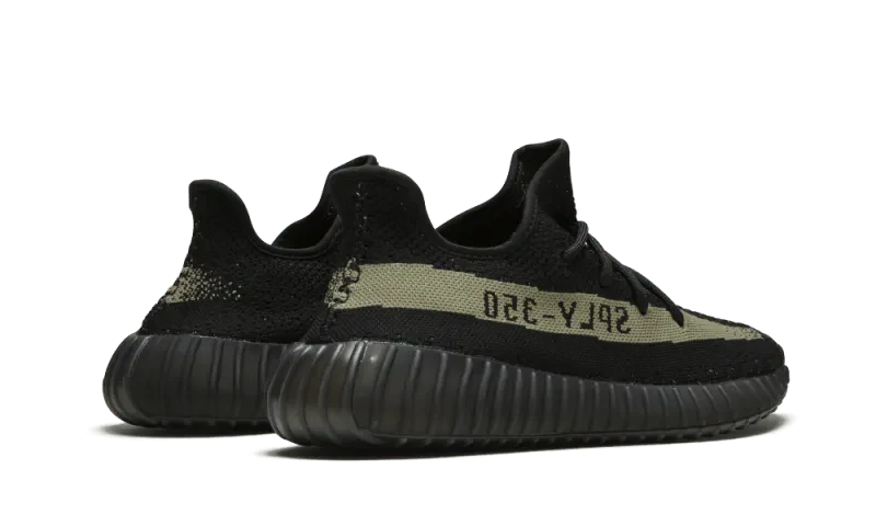 Adidas Yeezy Boost 350 V2 Black Green - BY9611