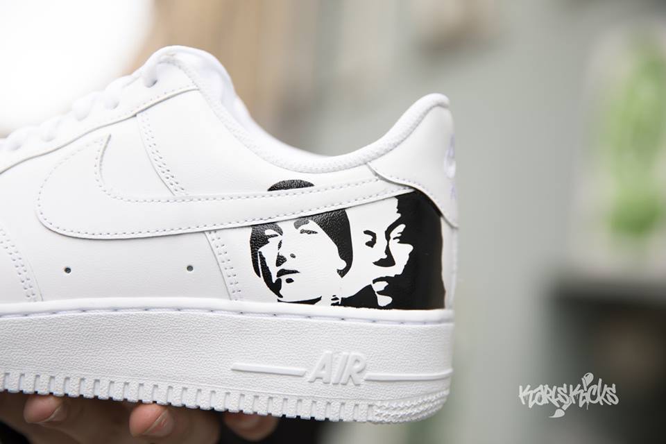90s Rapper Custom Sneakers
