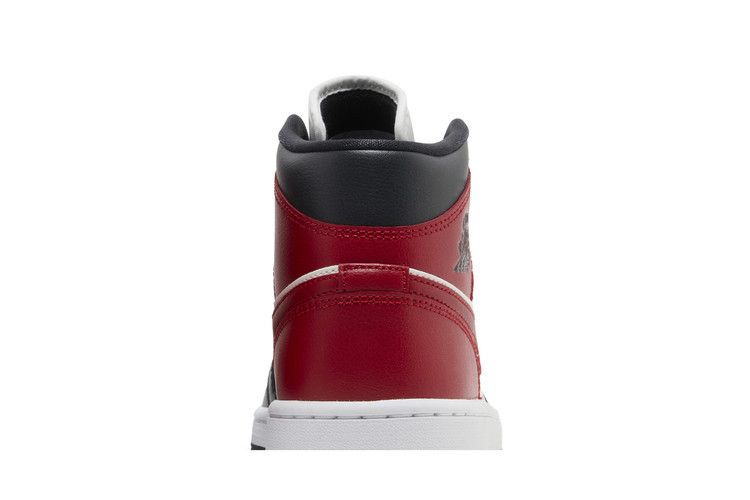 Nike Air Jordan 1 Mid Gym Red Off Noir - BQ6472-160