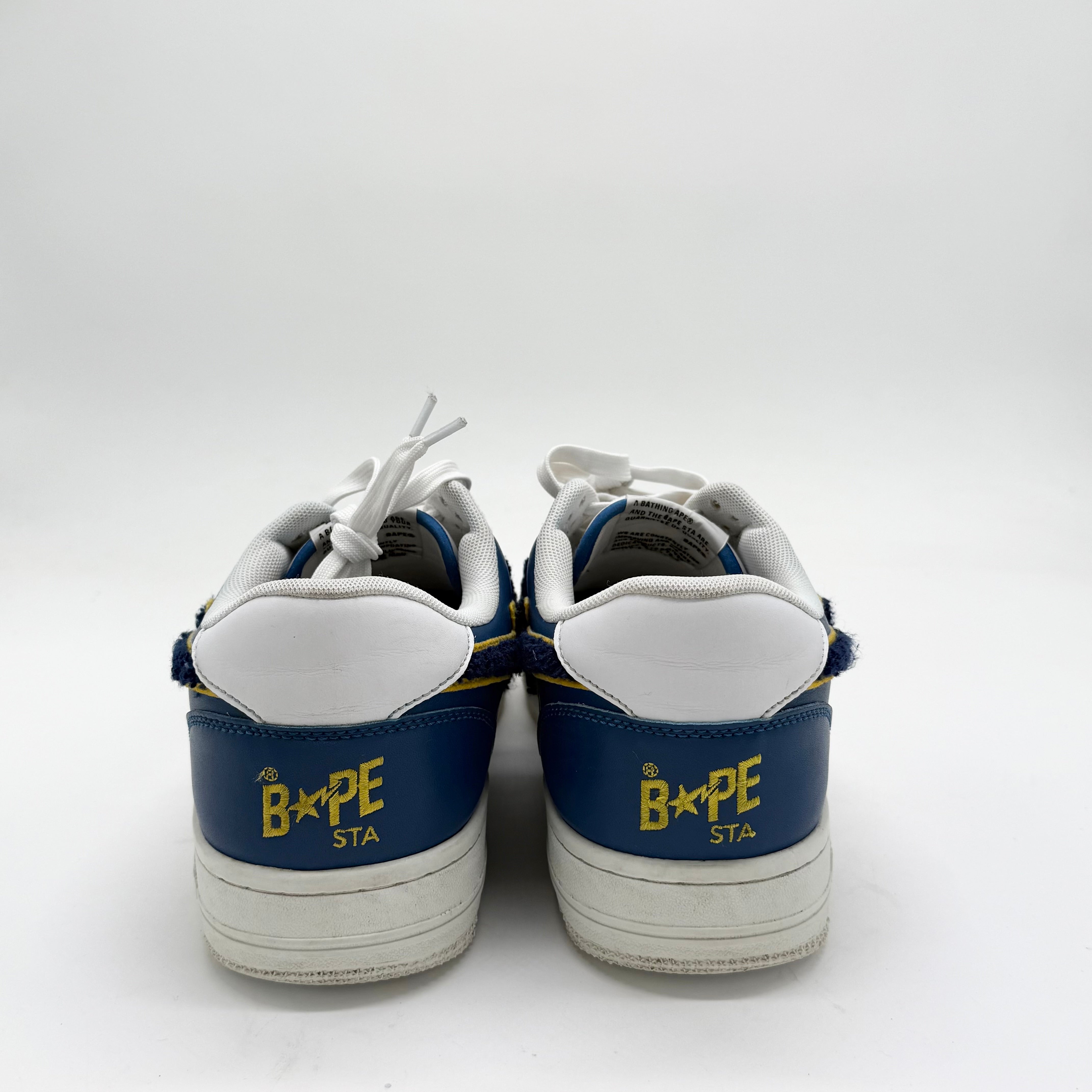 A Bathing Ape Babe Sta Low Patched Navy EU 47 1/2