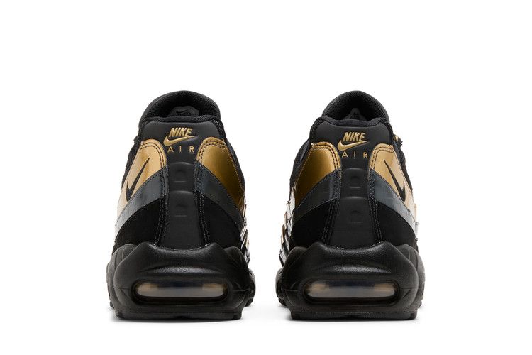 Air Max 95 Black Metallic Gold - 538416-007