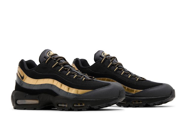 Air Max 95 Black Metallic Gold - 538416-007