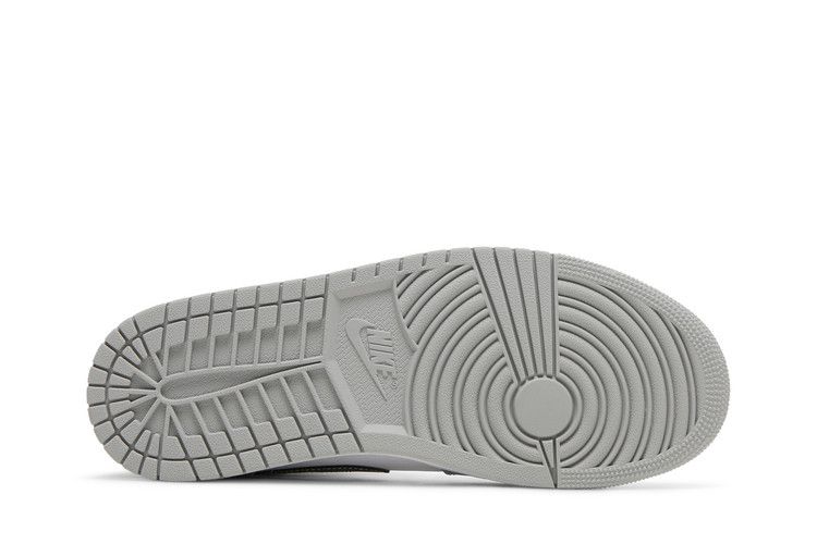 Nike Air Jordan 1 Mid Light Smoke Grey Anthracite - 554724-078