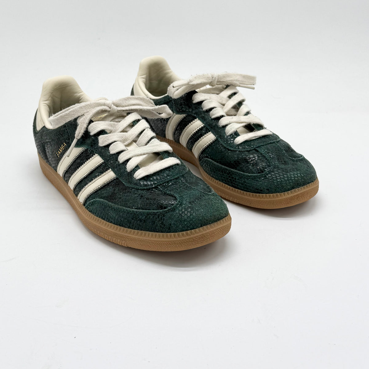 Adidas Samba OG Black Cream White Collegiate Green EU 44