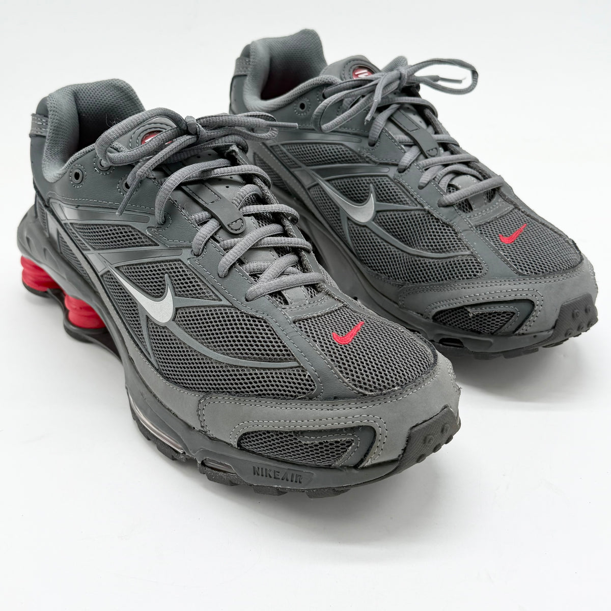 Nike Shox ride 2 Smoke Grey University Red EU 45