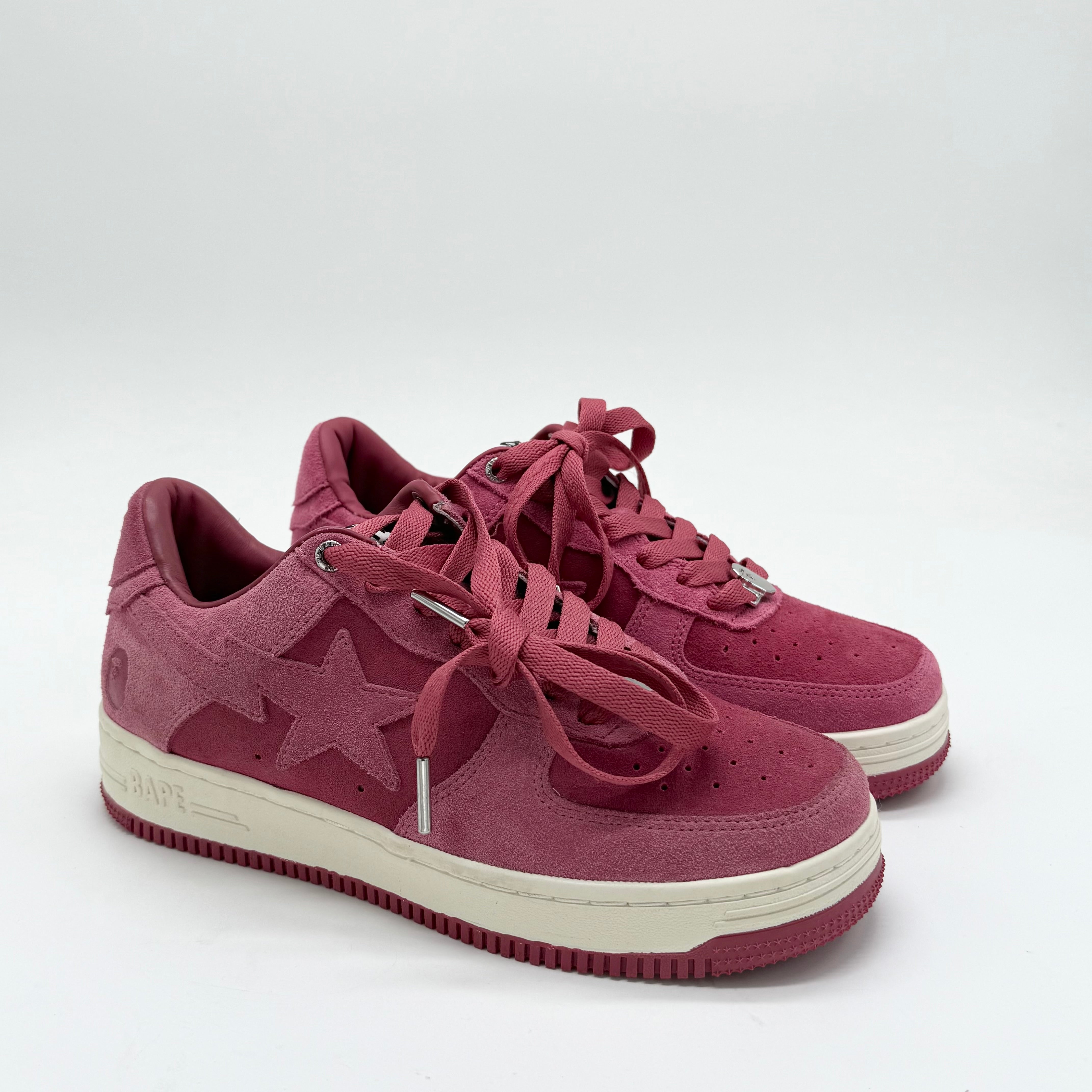 A Bathing Abe Bape Sta Pink Suede EU 40 - Main Image
