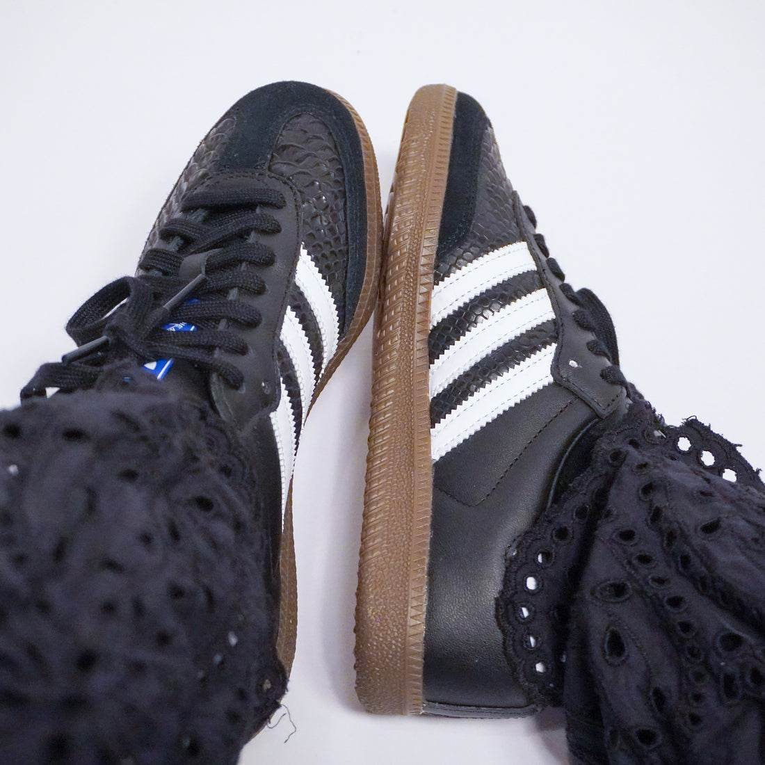 Black Viper - Adidas Samba Custom Sneakers Black Viper - Adidas Samba Custom Sneakers
