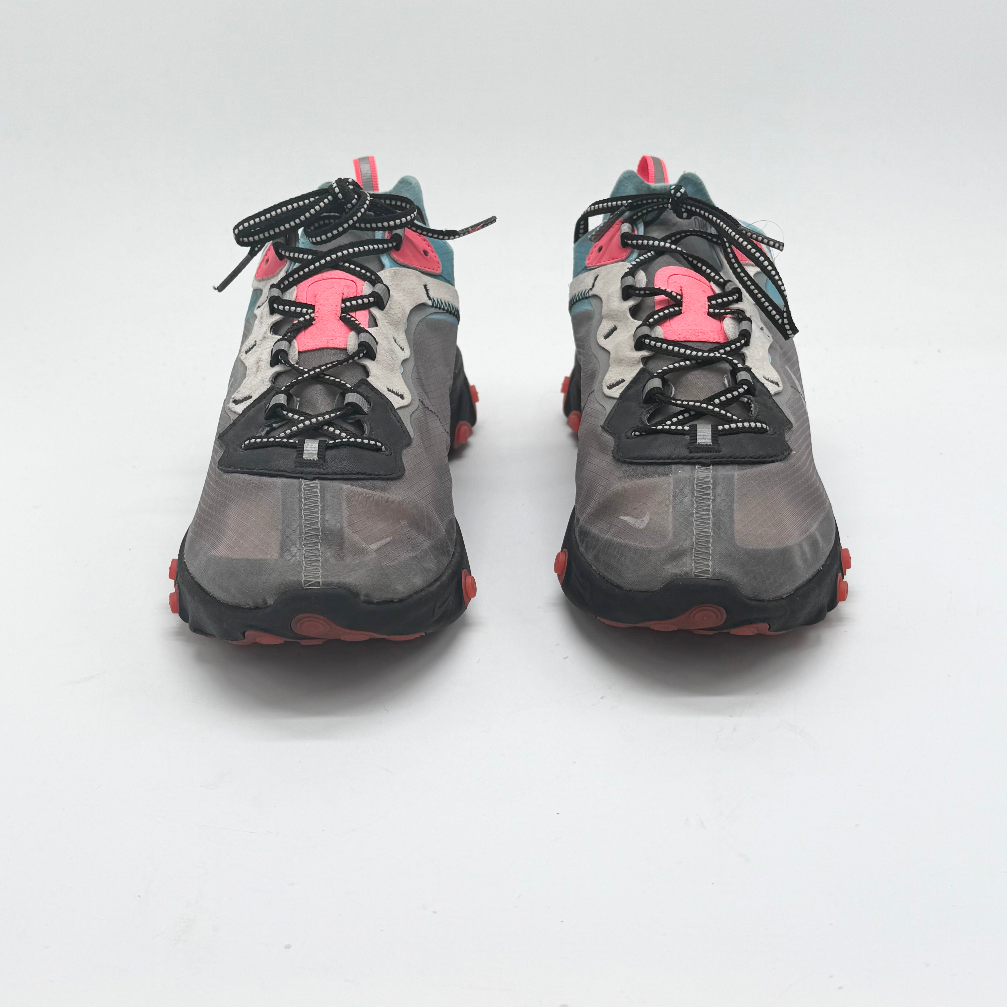 Nike React Element 87 Blue Chill Solar Red EU 45