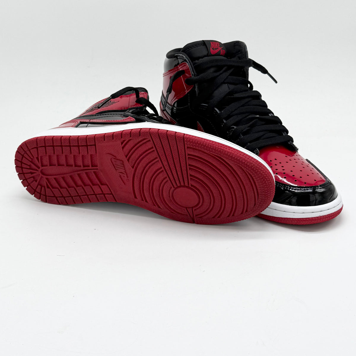 Jordan 1 Retro High OG Patent Bred EU 42