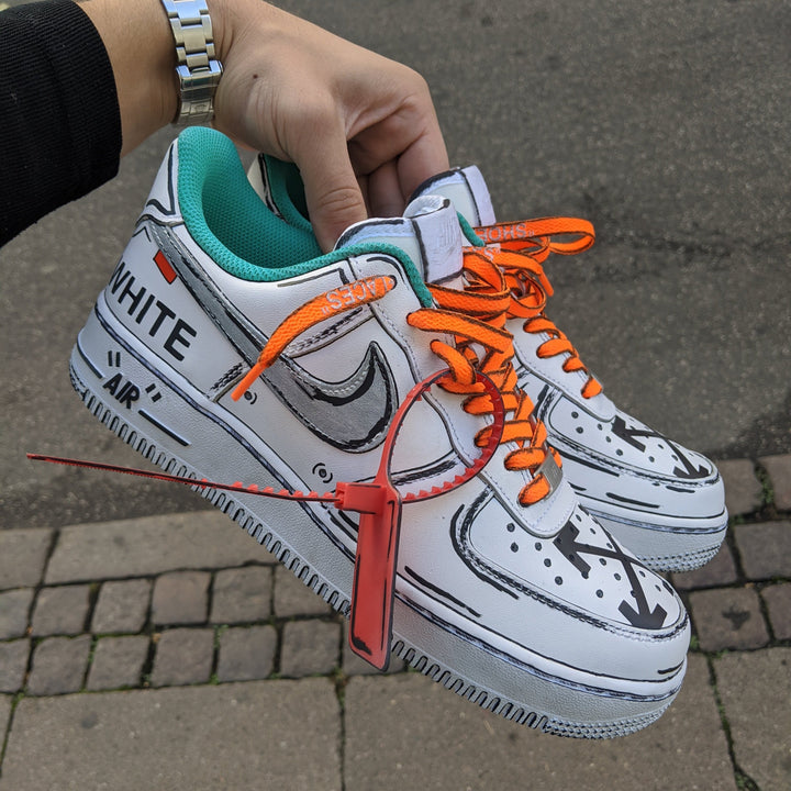 Cartoon OW Custom Sneakers