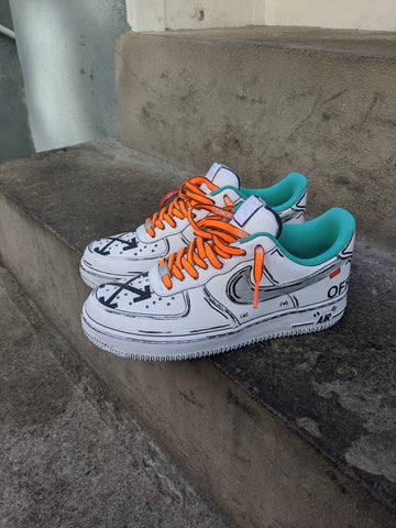 Cartoon OW Custom Sneakers