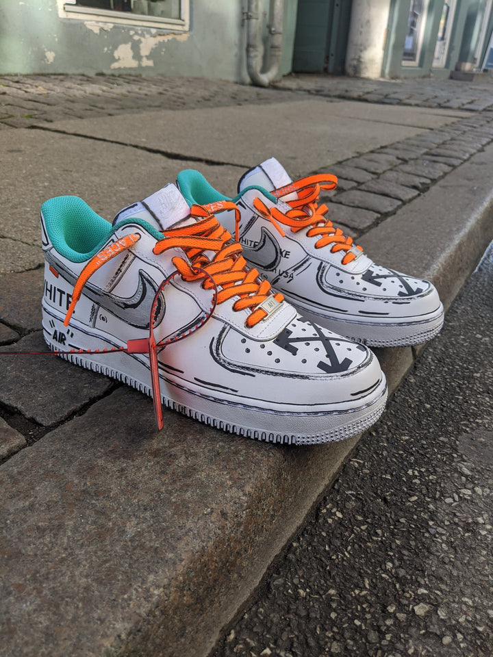 Cartoon OW Custom Sneakers