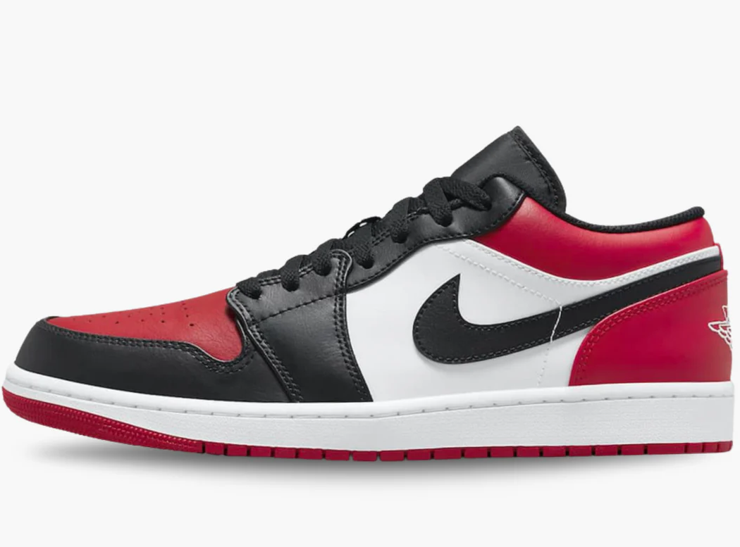 Nike Air Jordan 1 Low Bred Toe 2.0