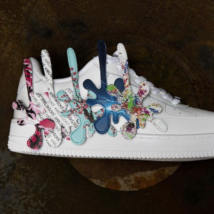 KarlsKicks Splatter Patch Sneaker 2. sortering