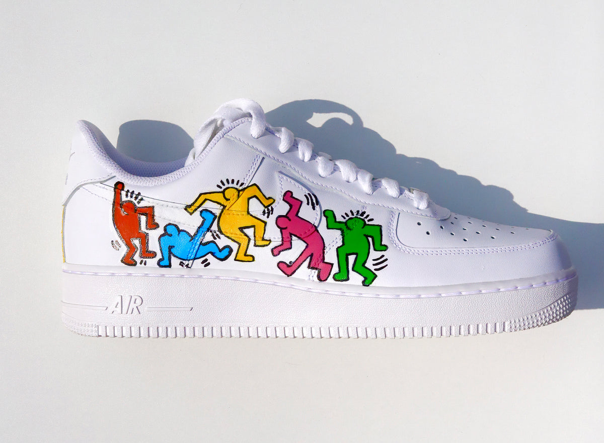 Keith Haring Pop Art Custom Sneakers