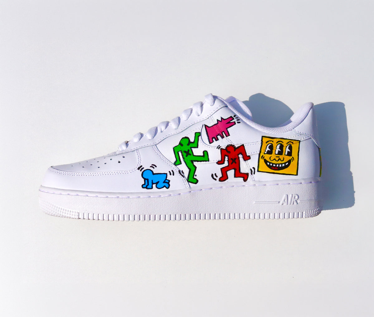 Keith Haring Pop Art Custom Sneakers