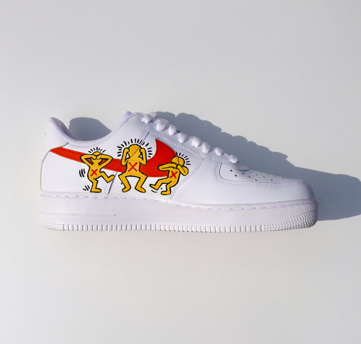Keith Haring Pop Art Custom Sneakers