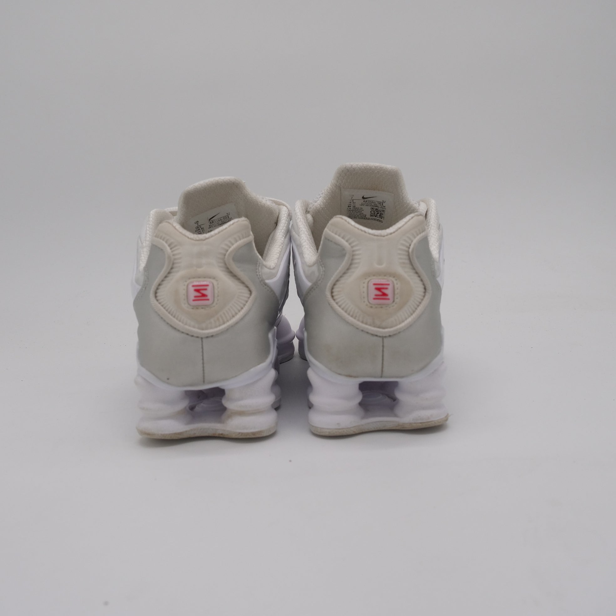 Nike Shox TL White Metallic Silver - EU 40