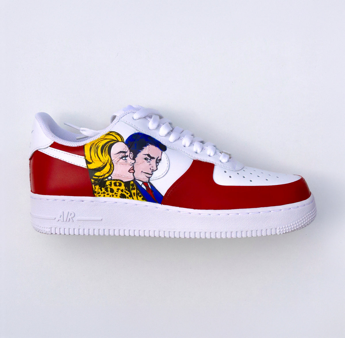 Roy Lichtenstein Custom Sneakers