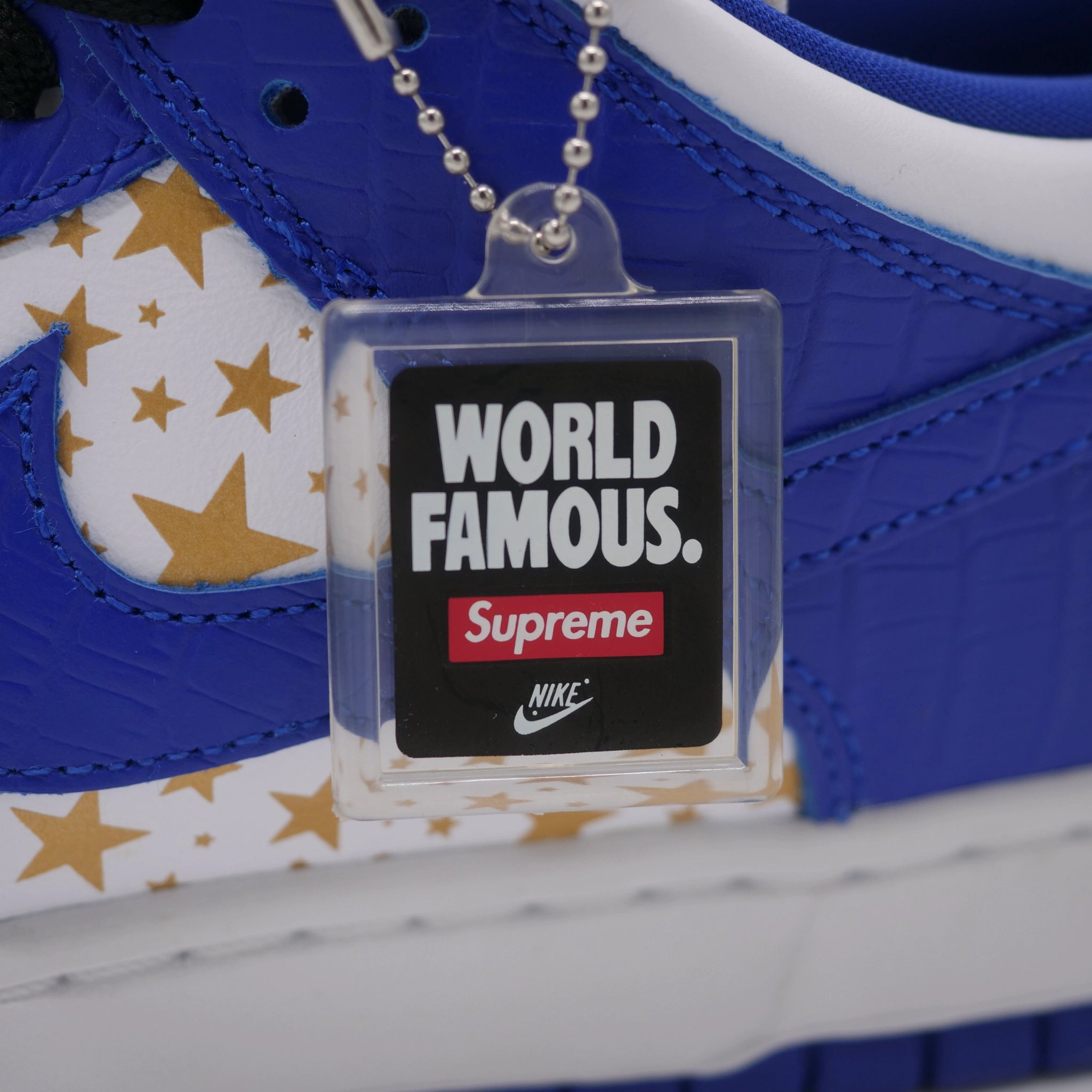Nike SB Dunk Low x Supreme Stars Hyper Blue - EU 44 1/2