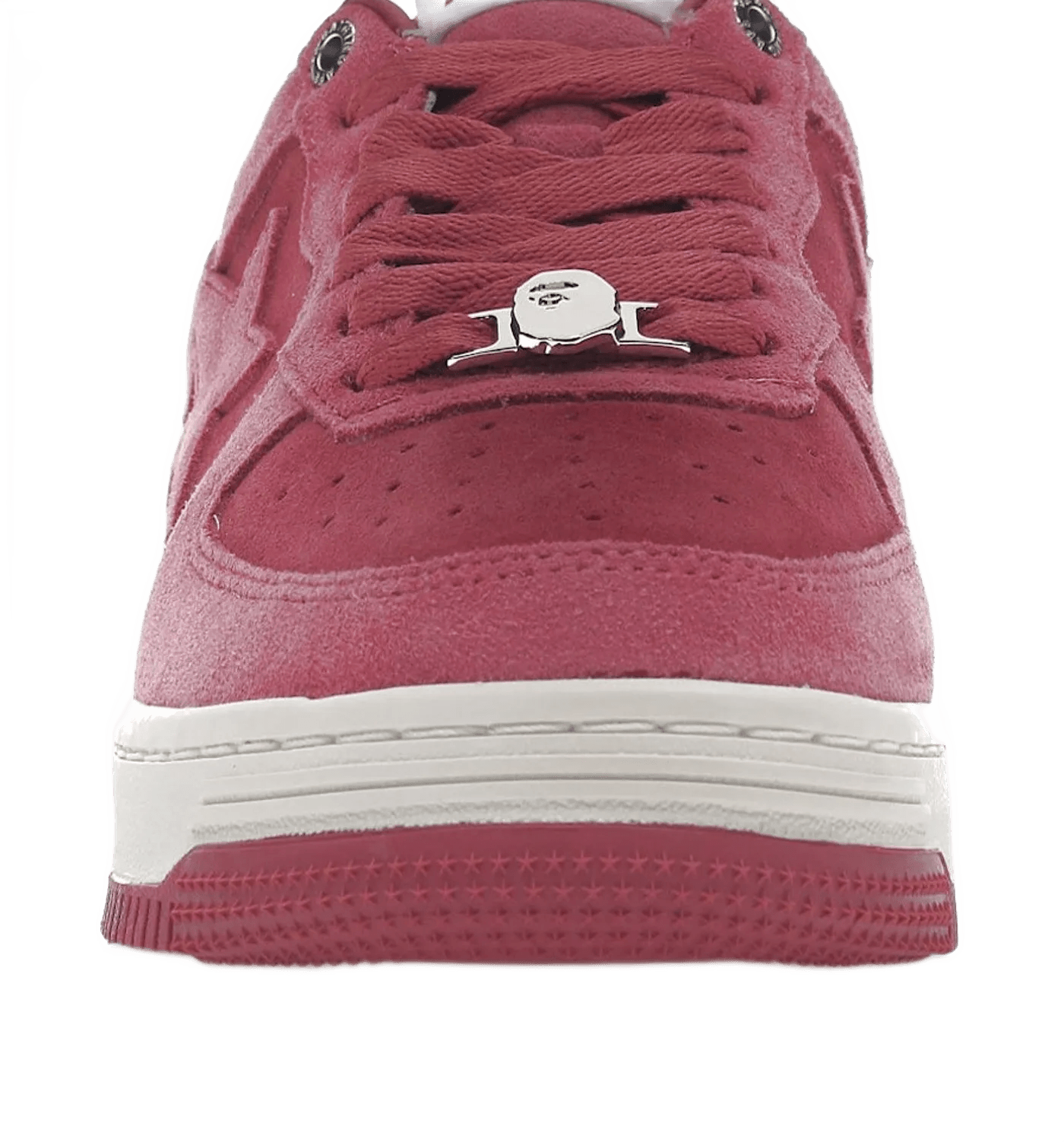 A Bathing Ape Bape Sta Pink Suede - 1H70-191-004