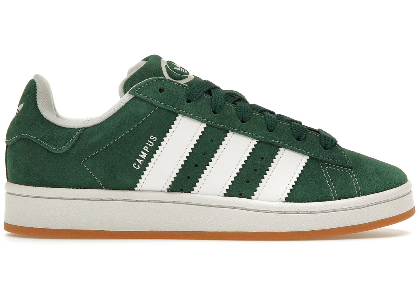 Adidas Campus 00s Dark Green Junior med ekstra laces