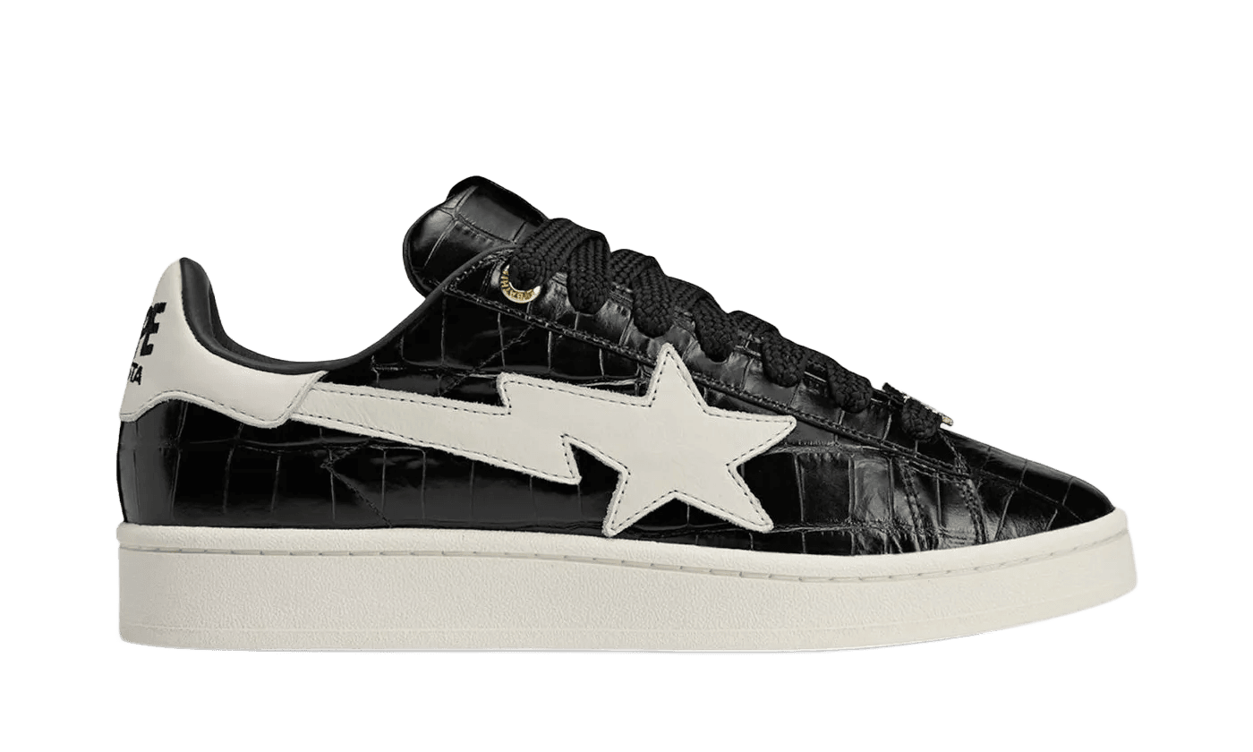 Adidas Campus 00s Bape World Cup Pack Black White - KJ8851