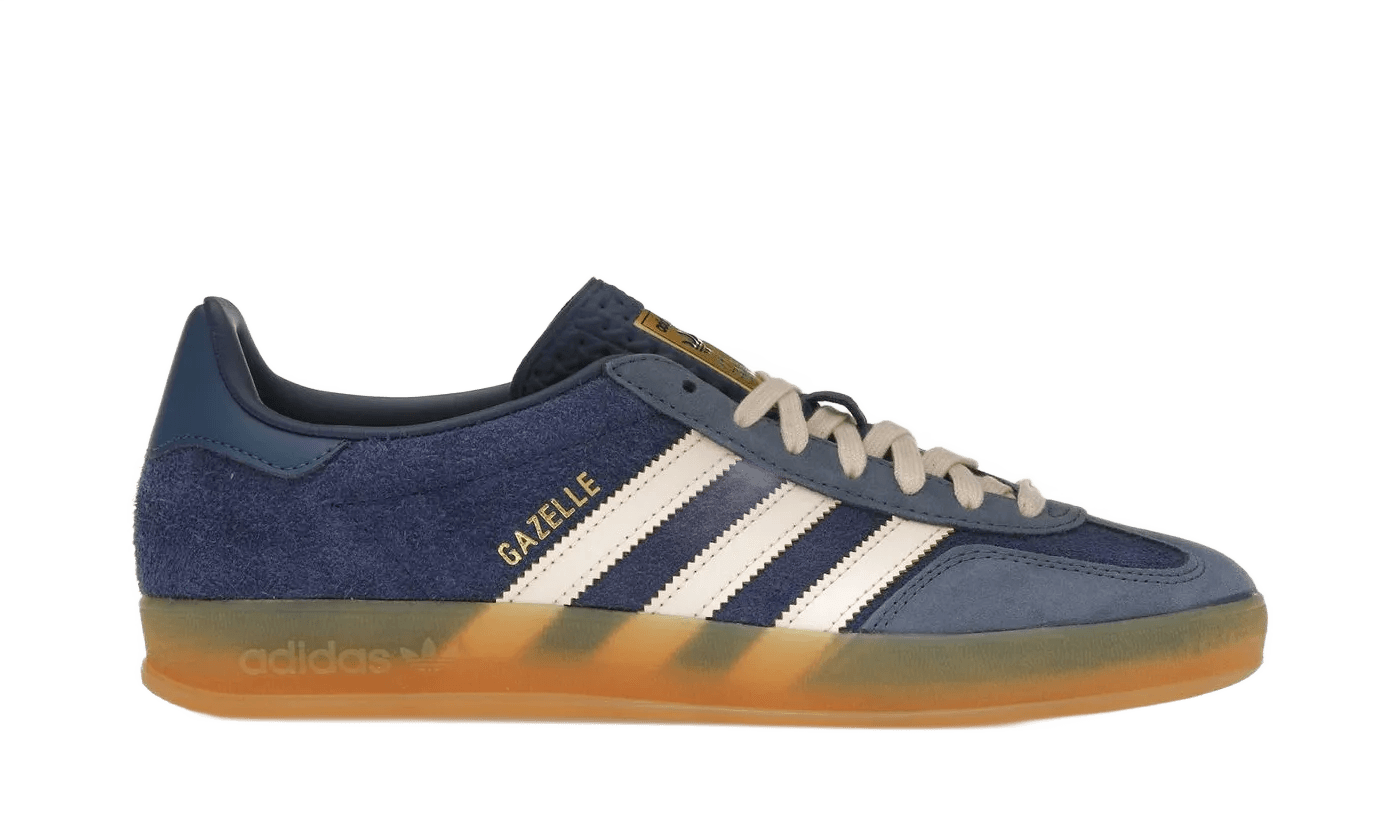 Adidas Gazelle Indoor Dark Blue Bliss Orange - JI0322