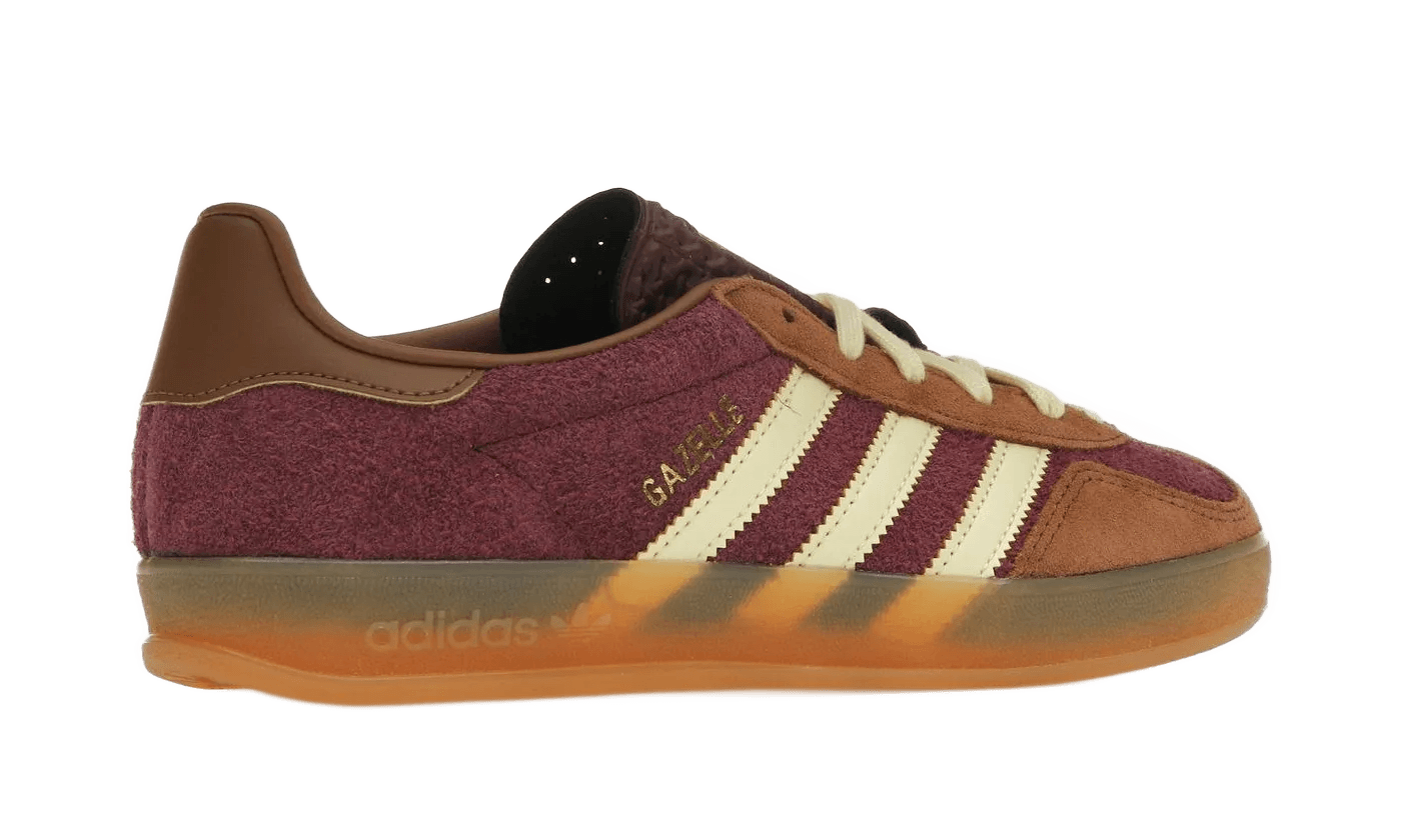 Adidas Gazelle Indoor Maroon Almost Yellow - JI0324