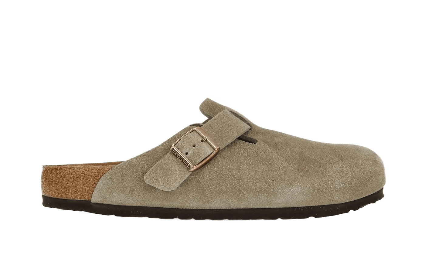 Birkenstock Boston BS Suede Taupe - 0060461/0060463