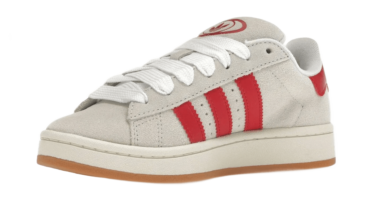 Adidas Campus 00s Crystal White Better Scarlet  - GY0037