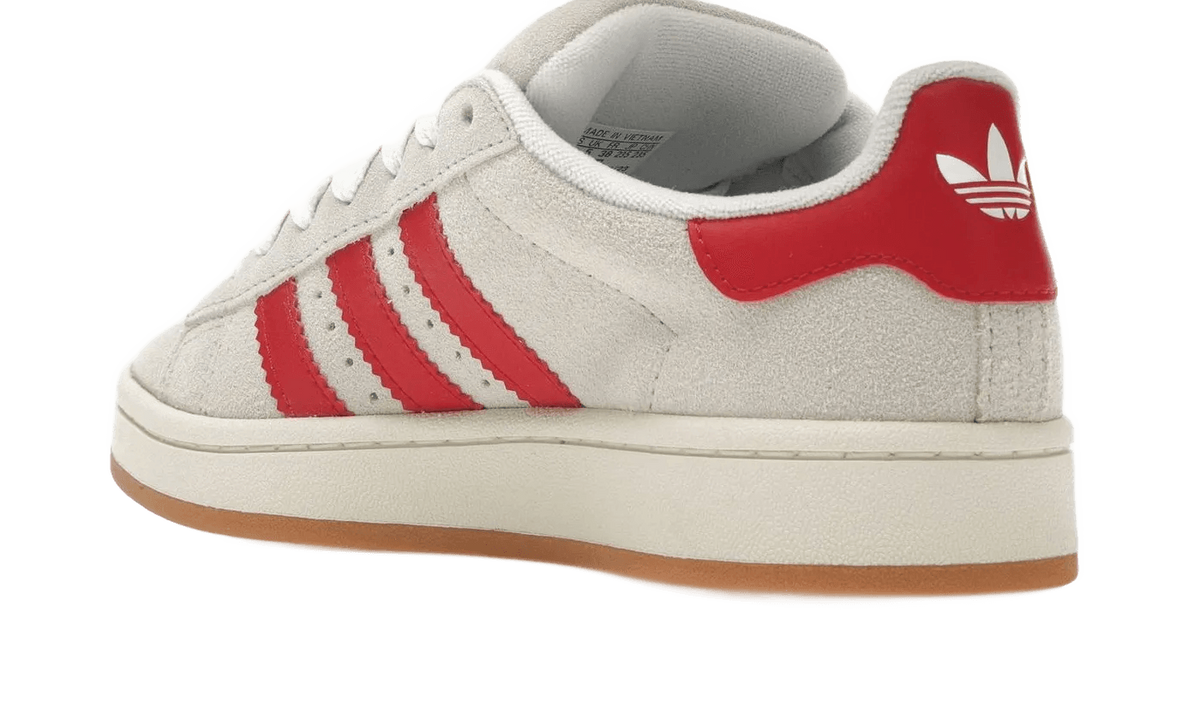 Adidas Campus 00s Crystal White Better Scarlet  - GY0037