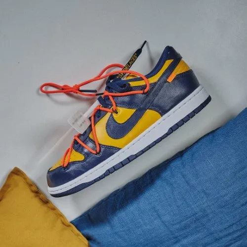 Nike Dunk Low Off-White University Gold - Michigan - CT0856-700