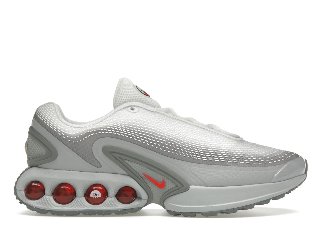 Nike Air Max Dn SE Light Smoke Grey, White Smoke Grey, University Red - HQ4567-001