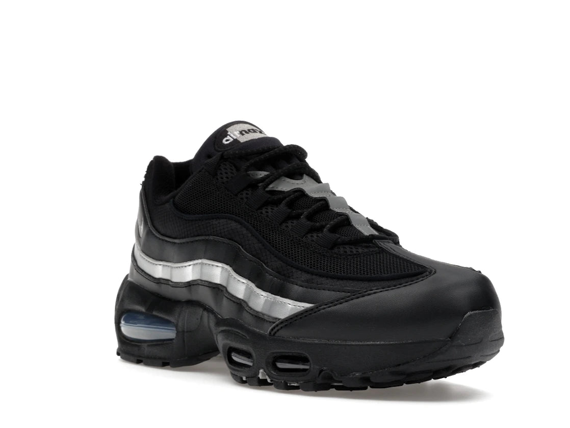 Nike Air Max 95 OG Big Bubble Black White Metallic Silver - IB1667-003