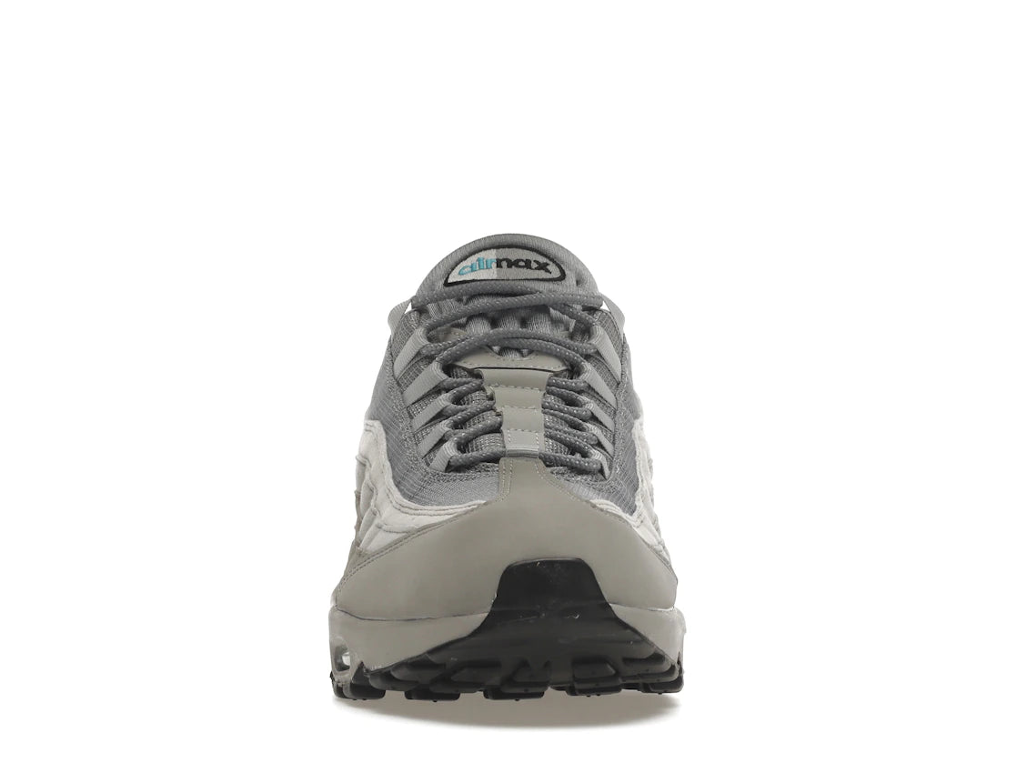 Nike Air Max 95 Retro Logo Grey Aqua - CV1635-001