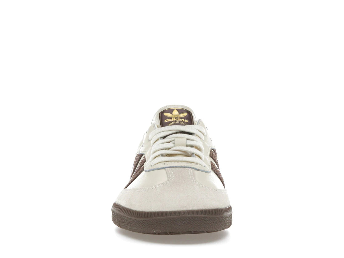 Adidas Samba OG Cream Earth Strata Maroon - IH3980